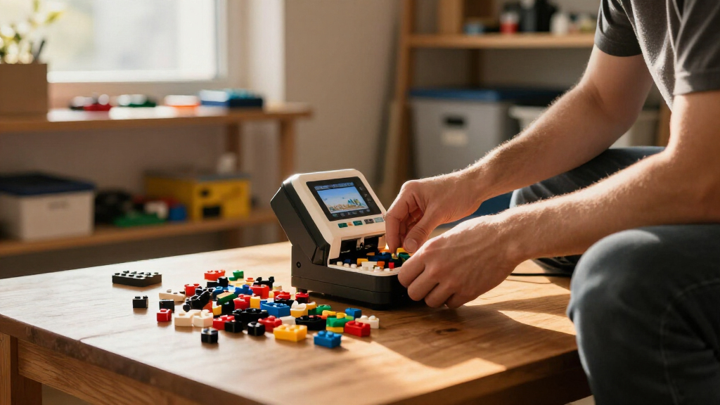 Photo Value Scanner For Piles Of Loose Lego Bricks