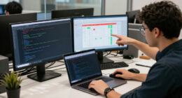 Can Developers Spot Malicious Code Inserted By An AI Agent?
