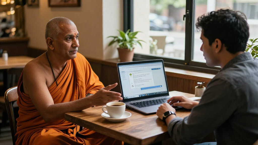 Claude Told A Hindu Monk, “We Are Machines”—But What About Feelings?