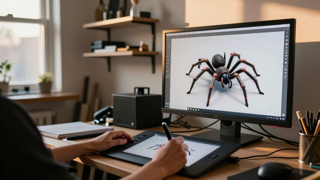 Meet The Artist Who Built A Giant Spider For A Virtual World