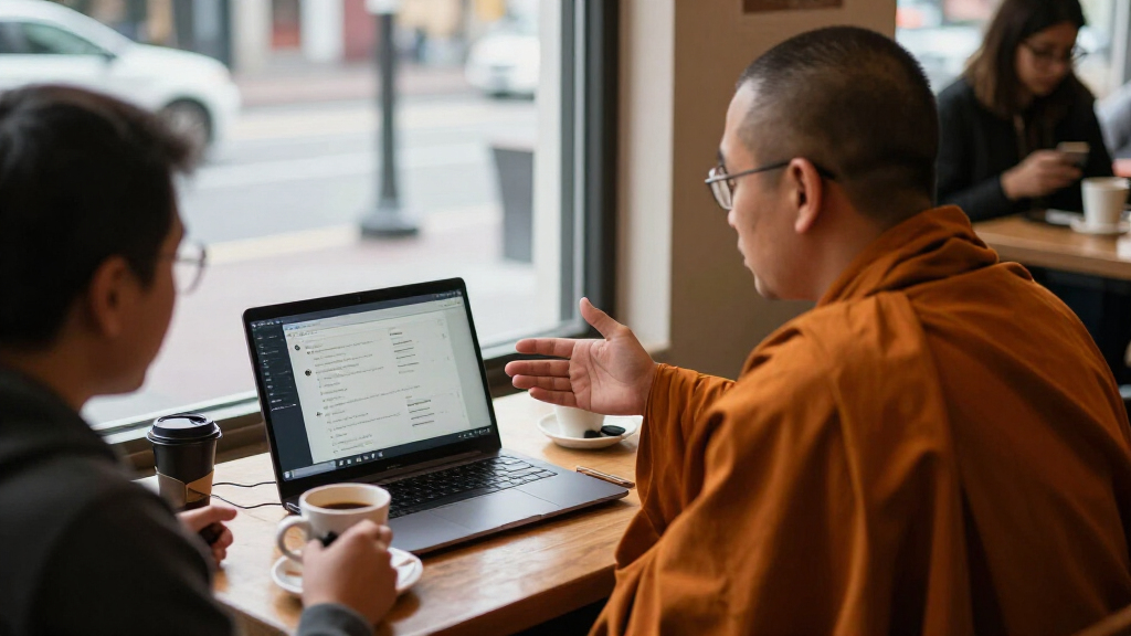 Swami Sarvapriyananda Travels To The US For A Private Meeting On Claude