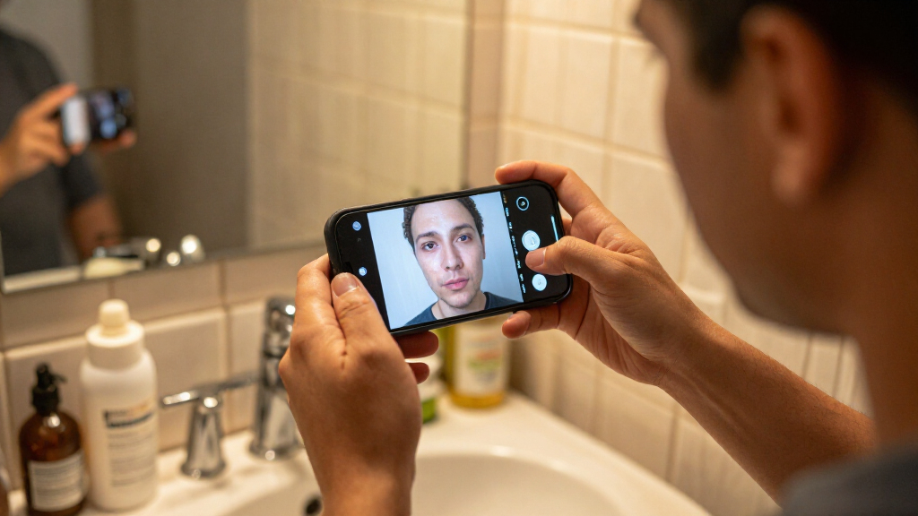 What Your Routine Selfies Can Tell You About Skin Changes